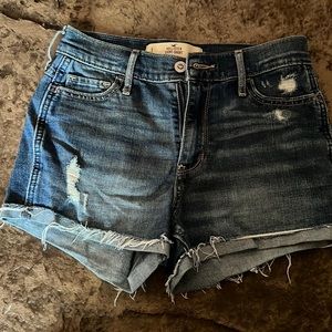 Hollister jean shorts